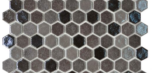 Mosaico Hexagon Blend Tan Cristal 2.5x3.1x4.4 (29x30.1)