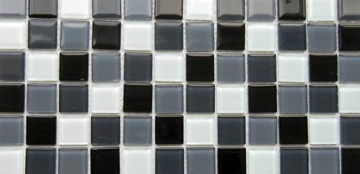 Mosaico Praga Negro Cristal 2.3x2.3x4 (30x30)